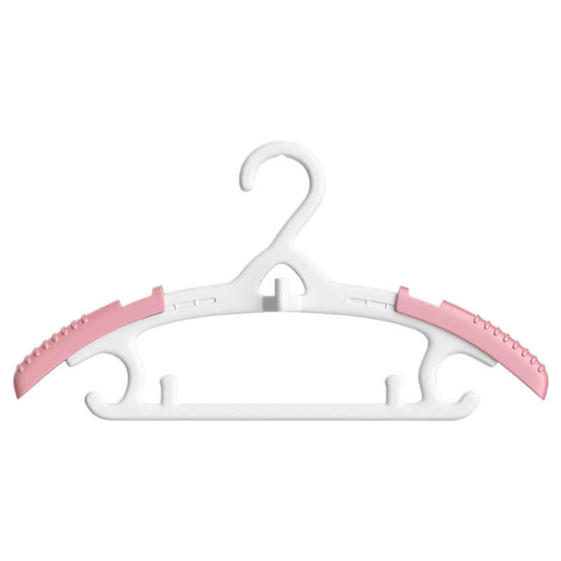 Children's clothes hanger, baby baby hanging special children's newborn toddler retractable clothes drying support for home clothes support