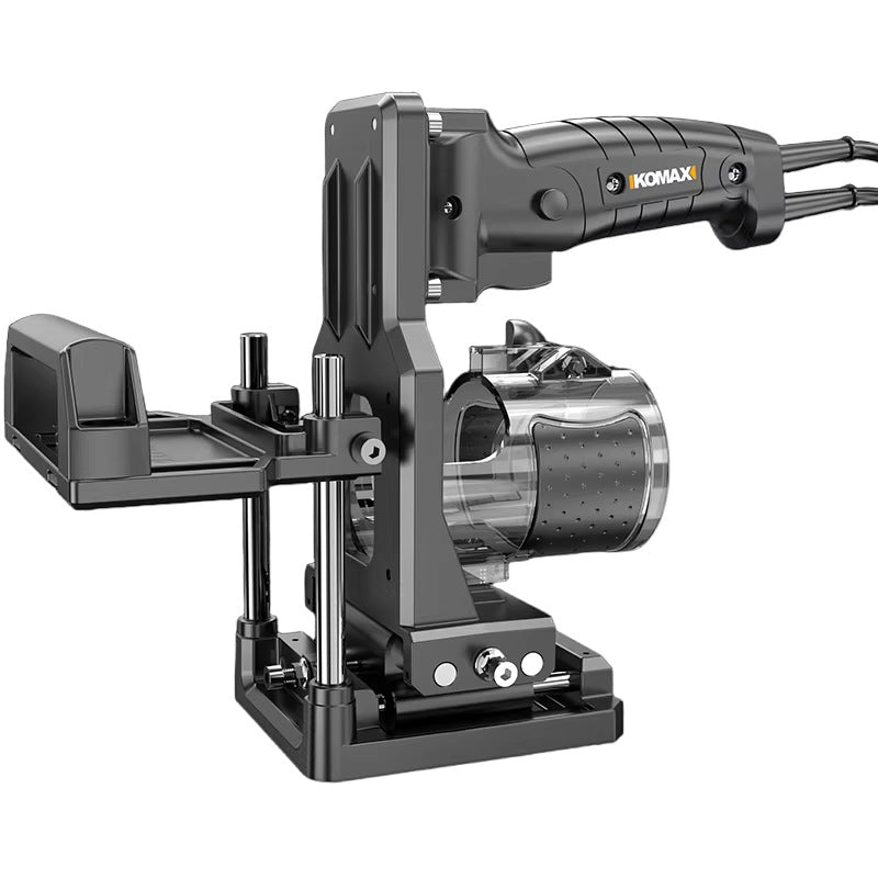 New tool slotting machine woodworking universal artifact hole opener industrial multifunctional trimming machine two-in-one connector