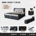 (upgraded grey bed) + nightstand + bedside table * 1 combo
