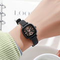Ouki new tiktok cross-border high-value in-stock square watch silicone strap student watch women's watch wholesale