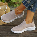 Women's shoes  cross-border flyknit mom shoes spring/autumn export soft sole soft upper casual versatile breathable athletic flats