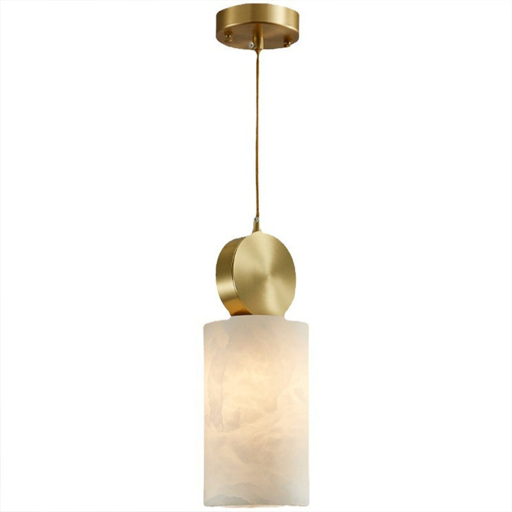 Source factory cross-border wholesale hot style natural accessible luxury spanish marble chandelier bedroom bedside decoration small chandelier