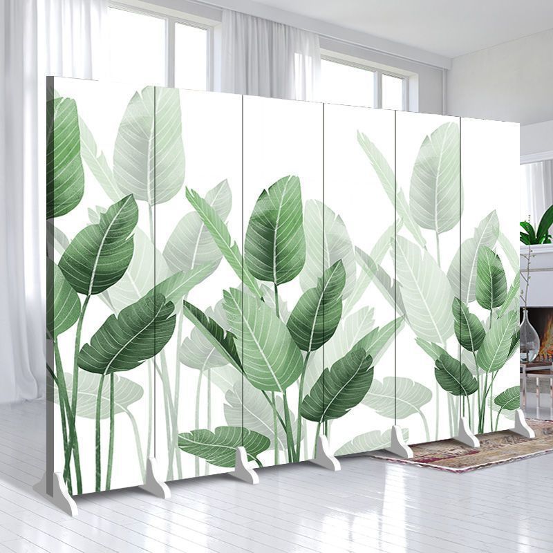 Cream style screen partition simple modern living room entrance folding mobile blocking bedroom simple folding screen