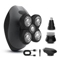 Wholesale floating five-blade shaved head washable handy gadgetmen electric razor razor rechargeable beard razor
