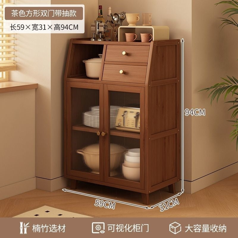 Entrance hall cabinet for home sideboard living room wall-mounted tea cabinet side cabinet multi-functional kitchenware storage rack