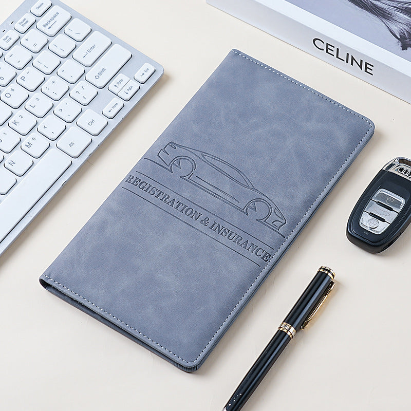 New simple unisex multi-function car ID holder, passport card bag,  air ticket storage card bag, card holder