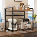 Black frame, natural wood color, [all-in-one assembly], no drawers