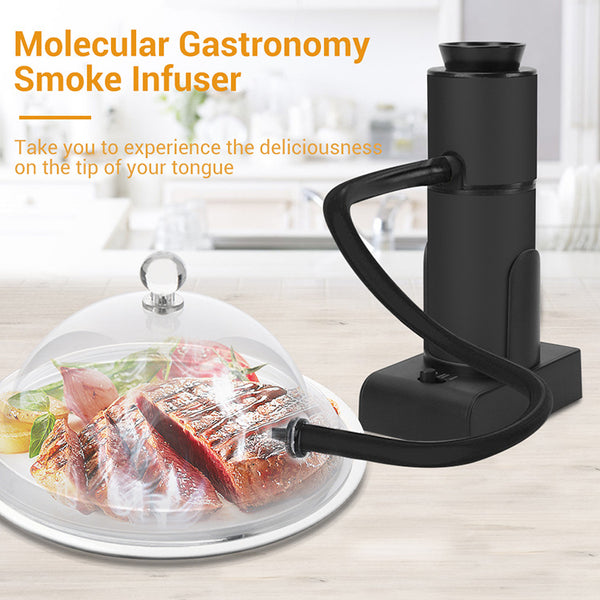 Creative portable handheld smoker, molecular cooking smoker, kitchen bar multi-functional smoker set