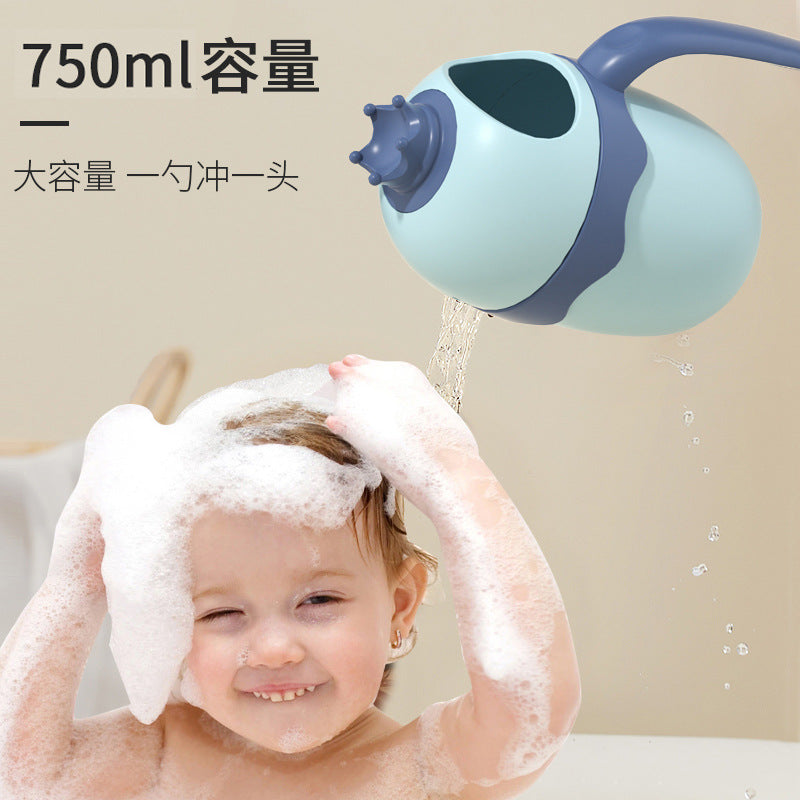1 baby bath and shampoo cup shower water spoon baby bath water scoop water scoop bath spoon shampoo cup kids bath cup
