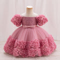 Girls' formal dresses princess dress baby dresses gowns children's tulip sequin hostess piano performance costume