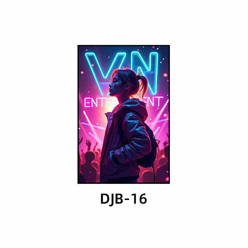 Bar luminous decorative painting ktv box atmosphere led hanging painting nightclub club trend creative neon mural