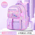 elementary school student backpack, grades 1-3-6, lightweight children's schoolbag, large capacity, burden-reducing, spine-protecting backpack, wholesale