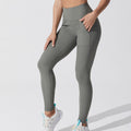 High-waisted, peach-lift, slimming, barely-there feel, skin-friendly workout leggings for women. designed to cinch the waist, lift the hips, and perfect for running and yoga