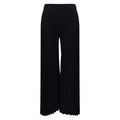 C8536 cross-border independent station new arrival summer european and american women's fashion elegant pleated pants high waistexport wide leg pants