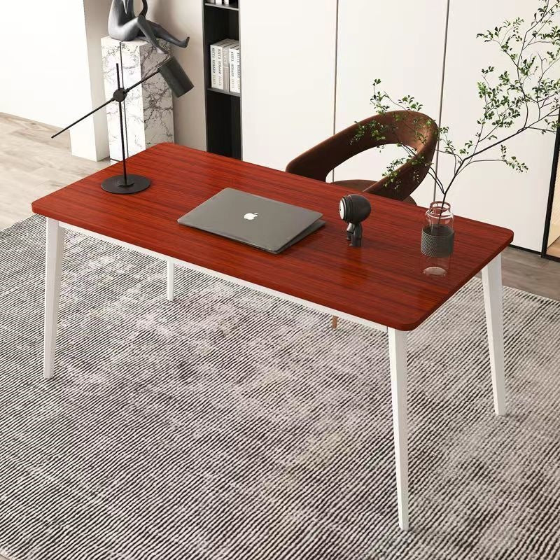 Office desk desktop computer desk light luxury study desk home bedroom study table student writing desk rectangular table