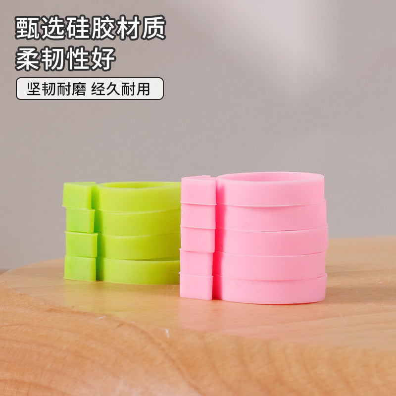 Decorating tools, zip ties, round fixed leak-proof rings, baking tools, decorating bags, binding ropes, silicone decorating bag sealing rings
