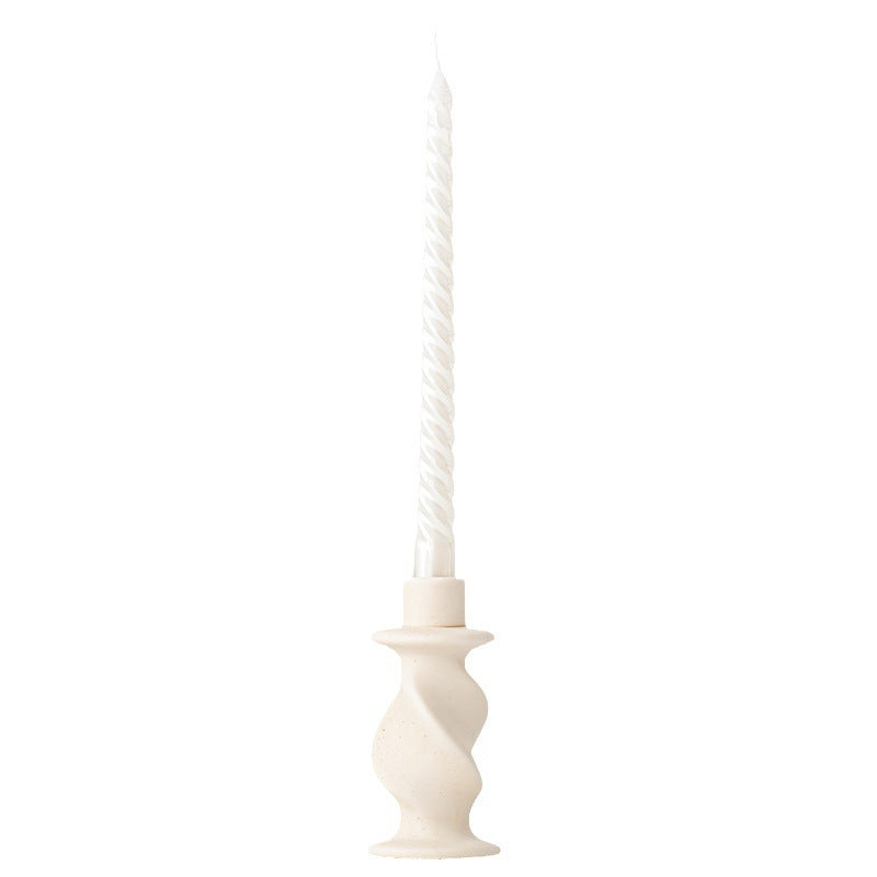Nordic ins ceramic candle holder candle light dinner props romantic candle holder home dining table table decoration ornament