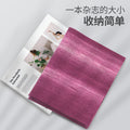 Pvc foldable yoga mat student nap mat fitness mat non-slip 4mm thin sports outdoor picnic mat foldable