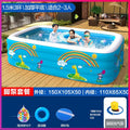 1.8m ring flat bottom-foot pump package (inflating is very slow)