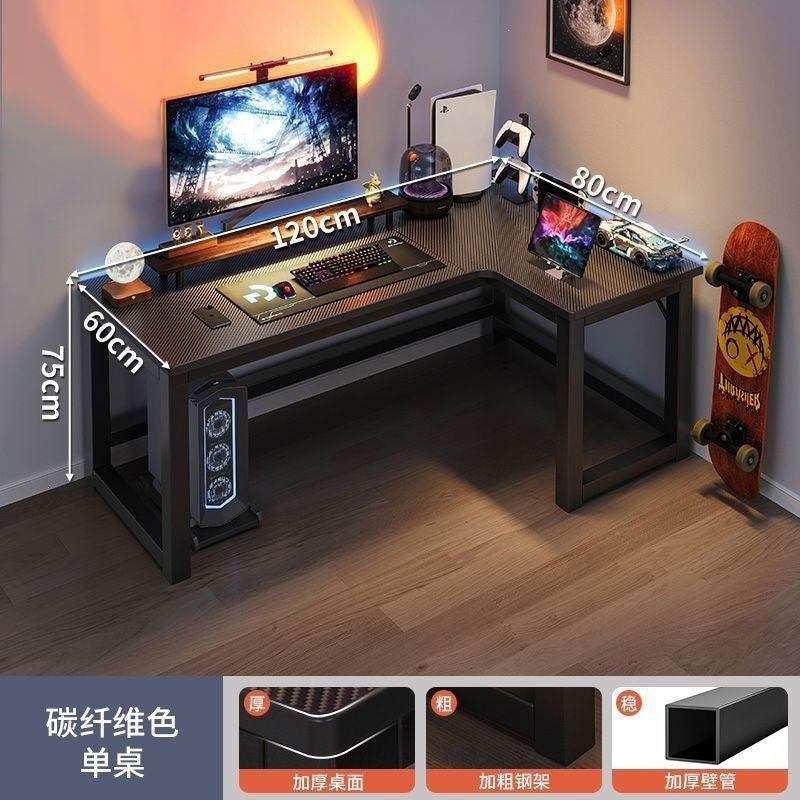 Computer desk desktop home electric competition table and chair bedroom corner office table new chinoiserie large desk student study table