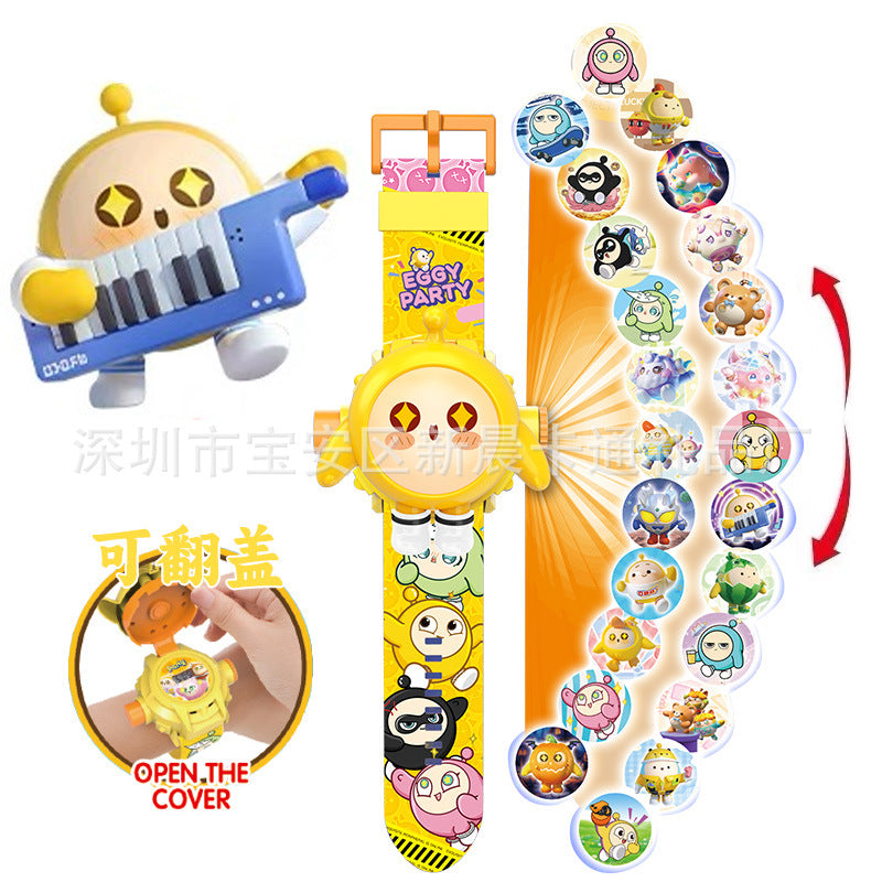 Kuromi projector watch - cartoon electronic light-up toy, creative gift, children's educational electronic watch gift