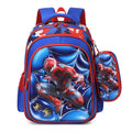 Ready-to-ship cross-border backpack set for grades 3-6. this two-piece backpack features a textured, glossy 3d leather design, perfect for elementary school students and designed to reduce the burden of carrying books
