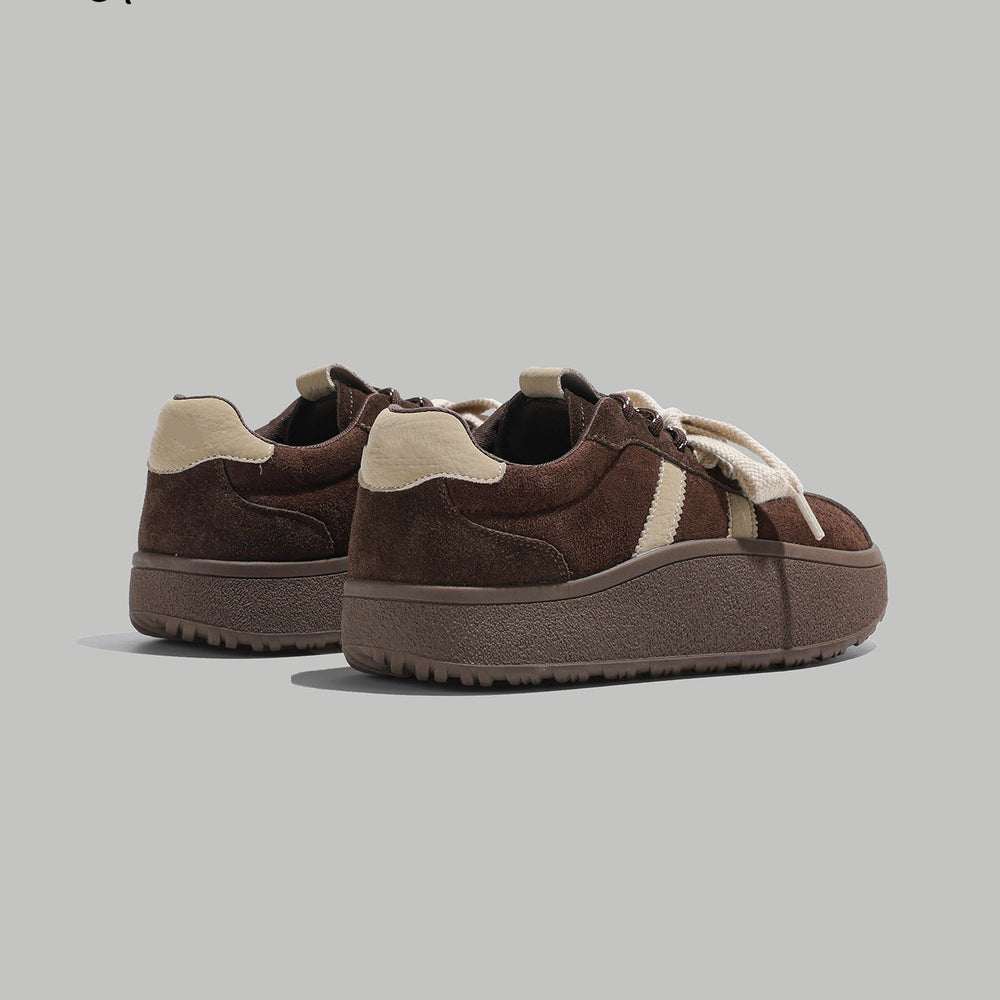 Trending chunky platform sneakers for women - versatile retro german army trainers, new 2026 spring/autumn collection, hot-selling athletic & casual shoes