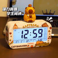 Alarm clock - student bedroom essential: wake-up wonder, desktop clock, creative smart digital hour clock for middle school students and kids