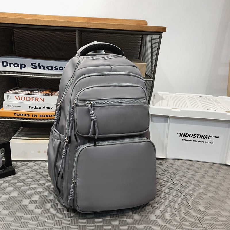 High school student large capacity backpack - lightweight, waterproof, commuter, laptop backpack - unisex, school style