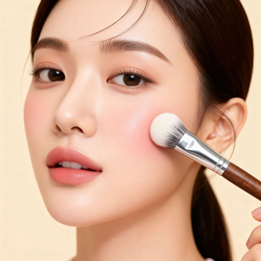 Professional makeup brush set with wooden handles - cangzhou full set: soft blush brush, foundation brush, contour brush, eyeshadow brush, and more