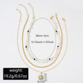 Long pearl necklace wholesale, european and american cross-border vintage eight-pointed star layered jewelry pendant, women's high-end collarbone chain