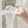 Japanese style mirror small square gauze curtain light-proof and opaque window gauze thickened living room balcony bedroom shaoxing curtain wholesale
