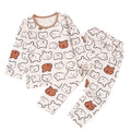 New children's home wear set: boneless, class a, pure cotton loungewear for baby boys and girls - autumn collection