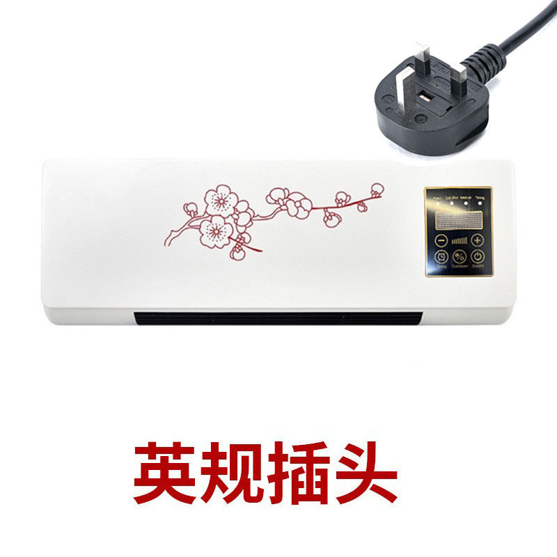 220v soft air cooling and heating dual-purpose movable small air conditioner hot air blower bathroom heater for home bedroom wall-mounted heating