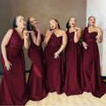 new european and american style african women's one-shoulder sexy maxi dress -  &  - train evening gown for banquets