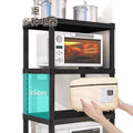 Kitchen sandwich rack multi-functional kitchen rack microwave oven multi-layer sandwich floor-standing pot storage rack
