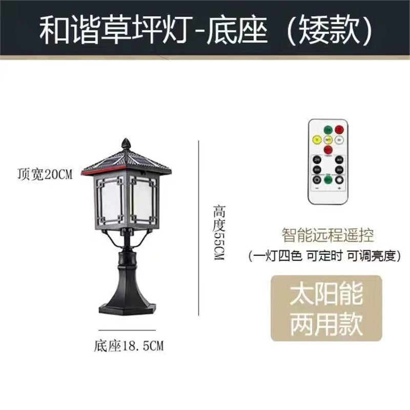 Solar powered lawn lights - outdoor patio lights - waterproof pathway ground lights - stake lights for lawns, villas, gardens, and landscaping