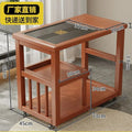 Convenient movable tea table small tea table balcony tea table and chair combination tea small apartment for home kung fu small coffee table living room