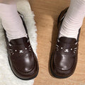 School campus style with jkeasiest for matchcute uniform student shoes small leather shoes women's campus style popular casual mary jane shoes