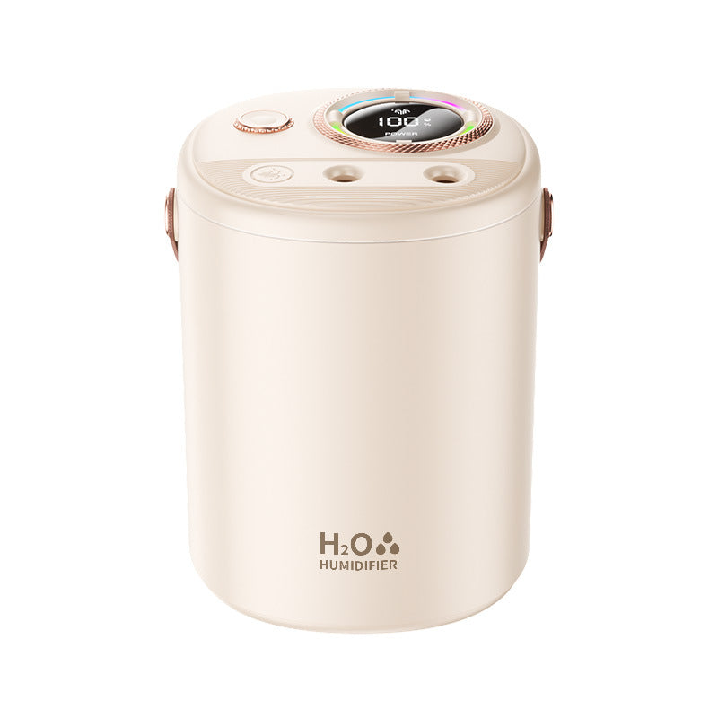 Integrated with the mi home app, this smart humidifier is perfect for home use. it features an extra-large capacity, usb charging, and whisper-quiet operation, making it ideal for bedrooms. enjoy long-lasting performance with extended battery life