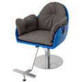 Blue + gray + silver chassis