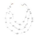 European and american cross-border fully managed best-selling jewelry, fashionable and accessible luxury pearl tassel necklace, versatile layered sweater chain necklace