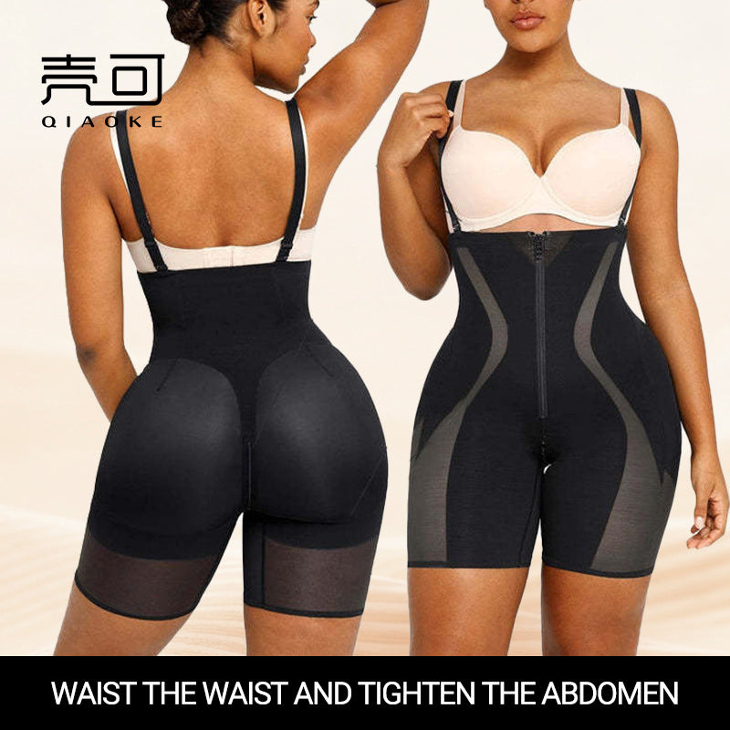 Post-liposuction body shaping garment, abdominal tightening and waist shaping garment after liposuction, 7-bone special strong pressurized one-piece garment