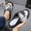 New trending slippers for men - 2023 sporty, fashionable, thick-soled, ultra-soft, cloud-like comfort, non-slip casual couple's shoes