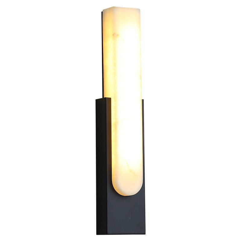 Nordic marble wall lamp - minimalist & luxe style for living room, bedroom, stairway, hallway, balcony, and bedside