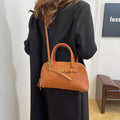 Inspopularretrofashionlettersatchel shoulder bagfashionclassy shell crossbody bag large capacity women's bag