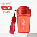Influencer-approved, high-style car coffee cup: portable, outdoor, shatterproof, and perfect for students. customizable water bottle