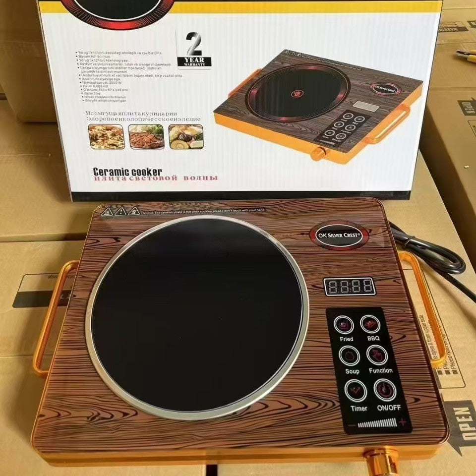 carefully selected american standard electric ceramic stove for home kitchen high-power multi-function induction cooker non-pick pot electric stove