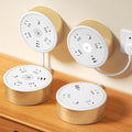 Round retractable socket multi-functional telescopic power strip dormitory power strip usb power strip for home power strip long line
