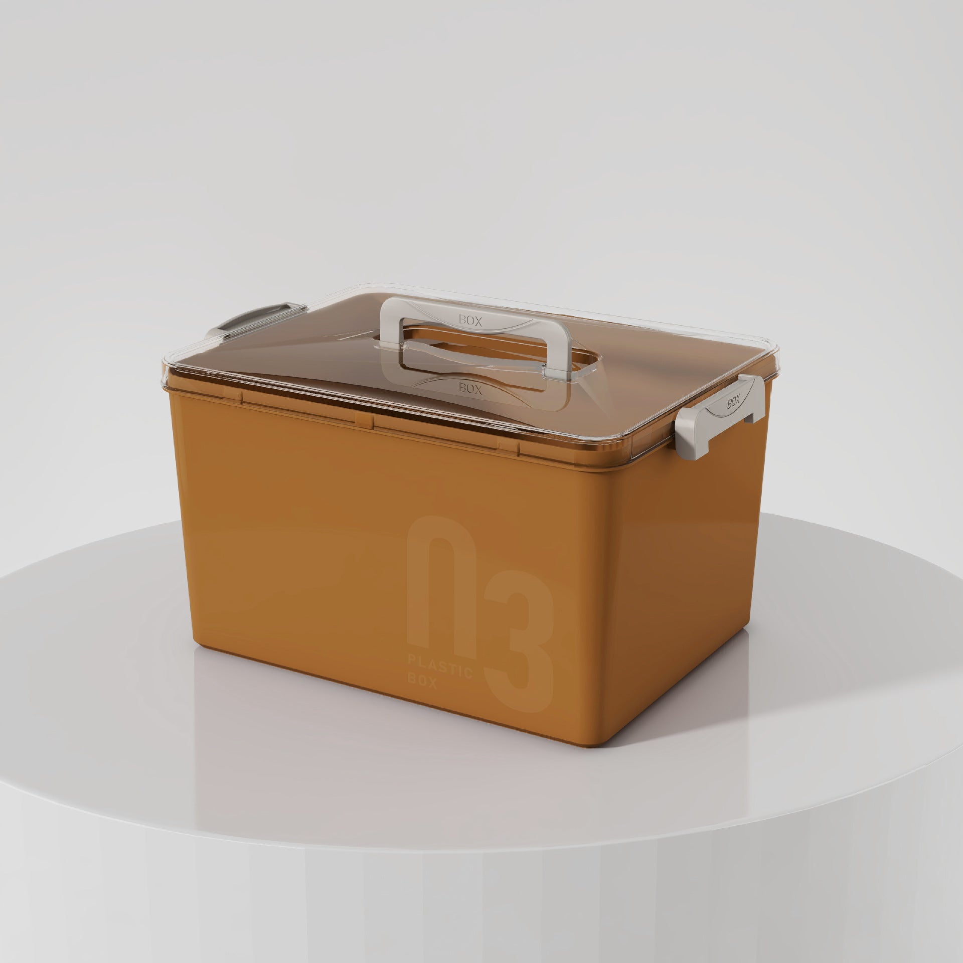 Optional color storage box Household solid color plastic PET finishing box Snacks clothes storage custom storage box